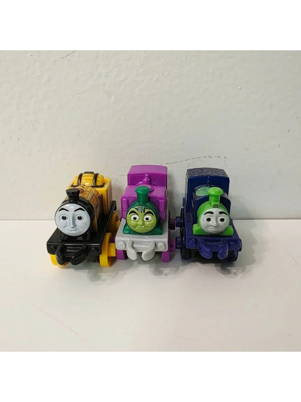 3 Mini Thomas & Friends Choo Choo Trains Luke Rockey Charlie